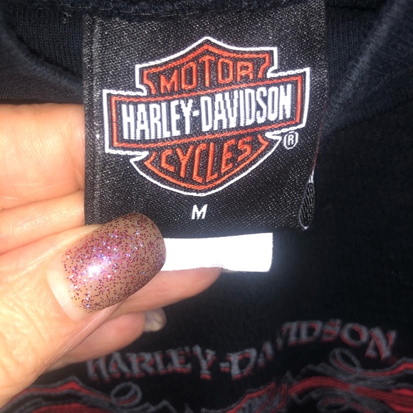 Woman’s HARLEY DAVISON long sleeve shirt - Picture 2 of 2